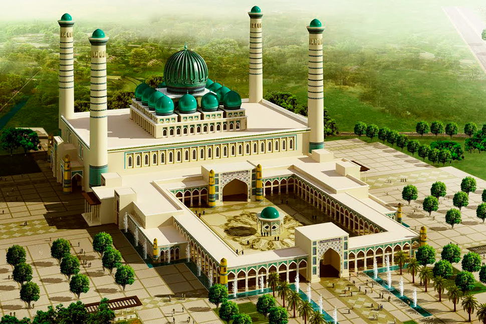 Большая мечеть в г.Душанбе